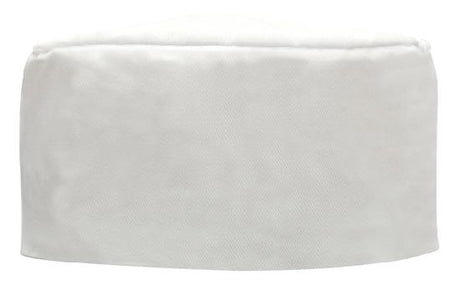 Poly Cotton Chef's Cap w/Elastic Back