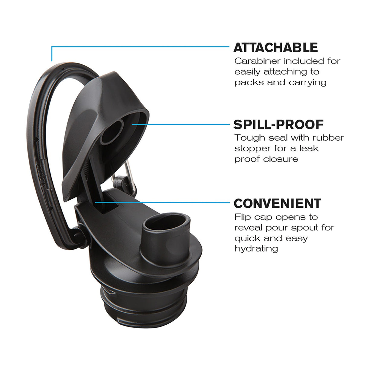 Vapur® Element Folding Anti-Bottle 1L