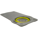 Squish® Over the Sink Cutting Board w/Colander
