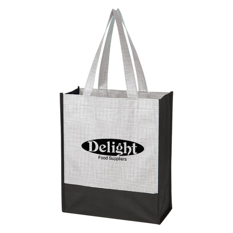 Crosshatch Mini Non-woven Tote Bag