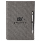 Linen Refillable Hard Cover Journal Combo