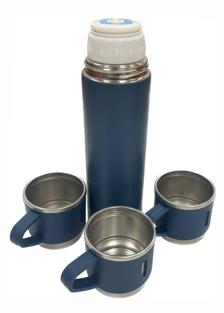 Thermos Vacuum Flask with 2 drink cups (3-5 Days) NEW