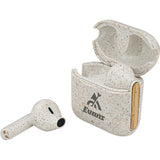 EarthTrendz™ Wheat Straw & Bamboo Earbuds & Case