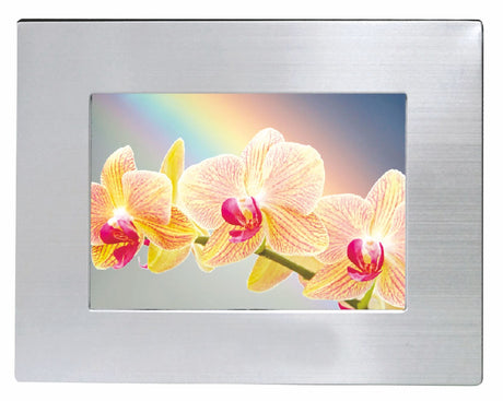 5" x 7" Aluminum finish picture frame (3-5 Days)