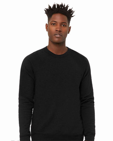 Bella+Canvas® Unisex Sponge Fleece Raglan Crewneck Sweatshirt