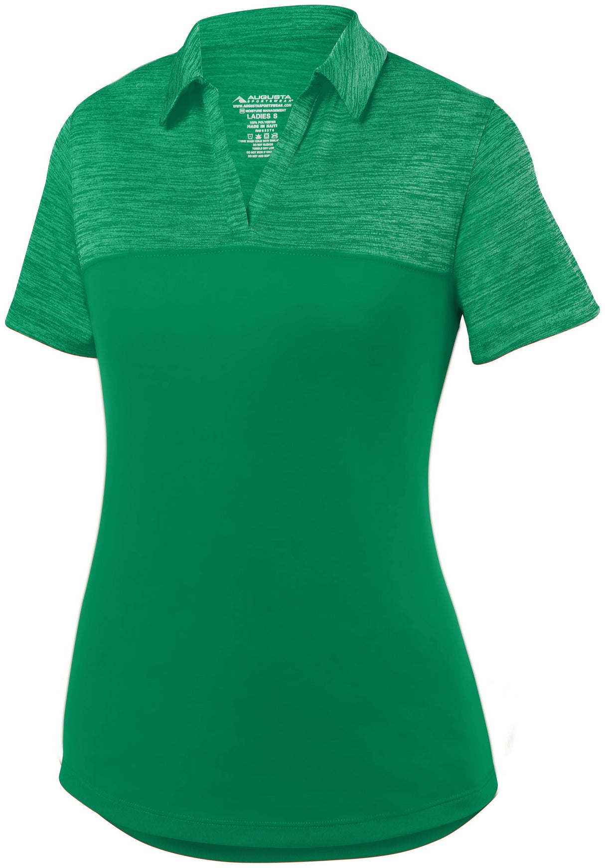 Ladies Shadow Tonal Heather Polo