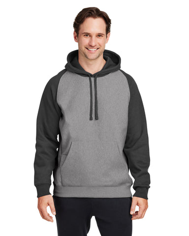 000240 Team 365 Unisex Zone HydroSport? Heavyweight Colorblock Hooded Sweatshirt
