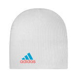 White Beanie with Dye-Sublimated Imprint