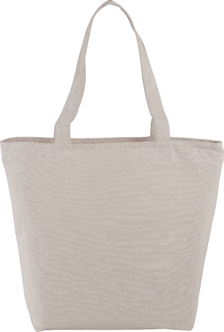 Maine 8oz Cotton Canvas Zippered Tote