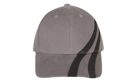 Brushed Heavy Cotton Cap w/Tire Tracks