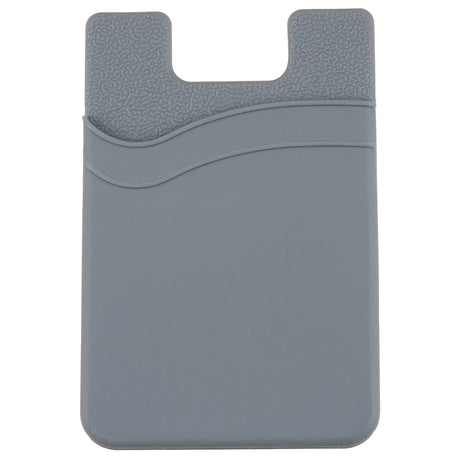 Dual Packet Silicone Cell Phone Sleeve with Adhesive Backing
