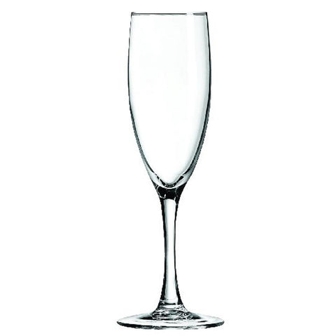~ Champagne 5.75oz flute clear glass - Bulk Packaging/Pallet