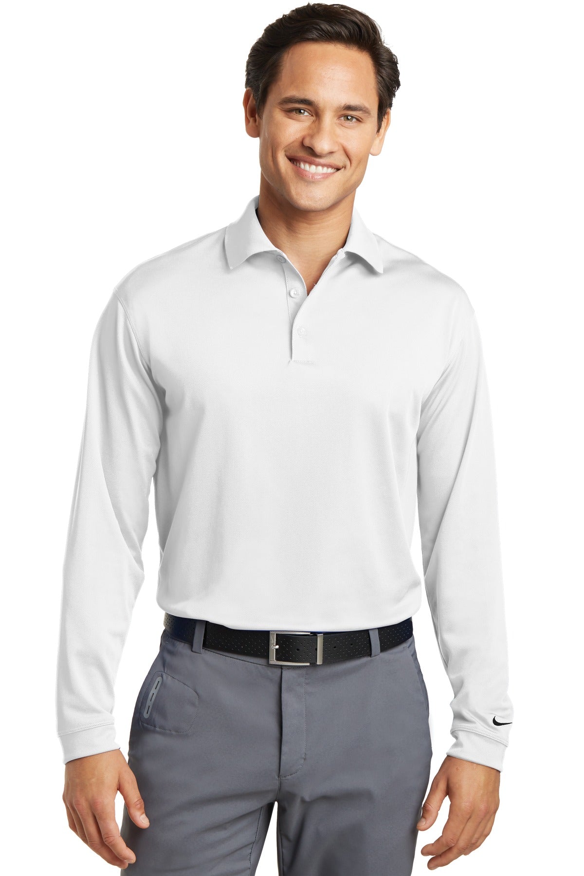 Nike Golf Long Sleeve Dri-FIT Stretch Tech Polo Shirt