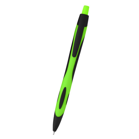 Two-tone Sleek Write Rubberized Pen