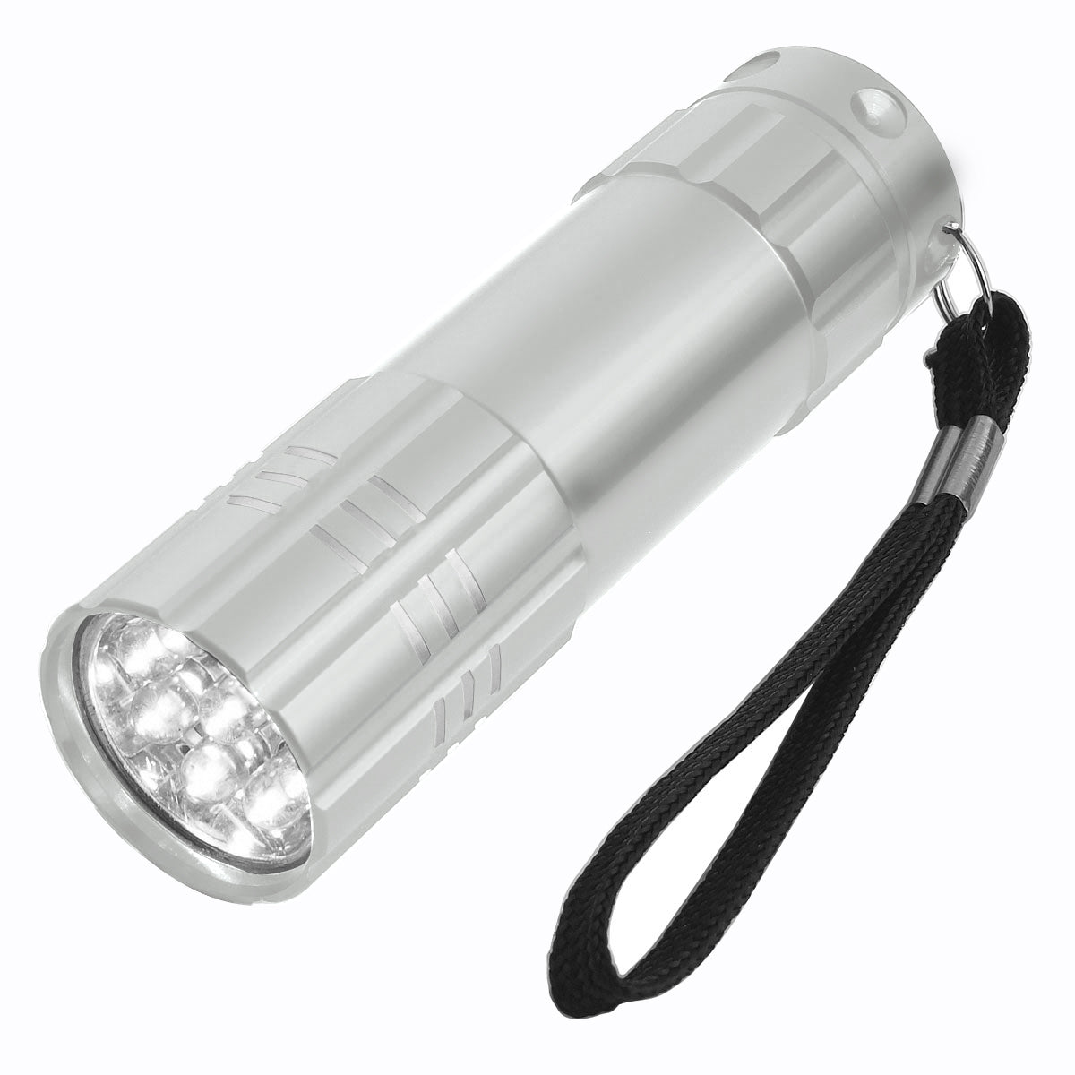 Aluminum Led Flashlight With Strap