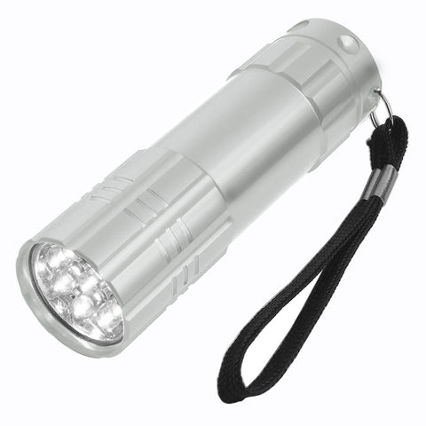 Aluminum Led Flashlight With Strap