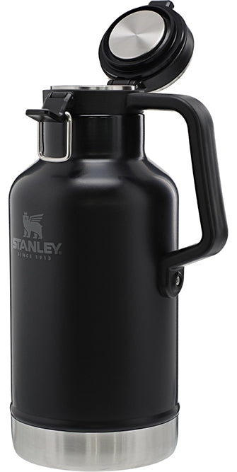 Stanley® Classic Easy-Pour Growler 64oz vacuum insulated stainless black matte