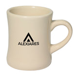 Classic Diner 10oz natural ceramic mug