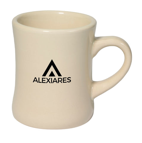 Classic Diner 10oz natural ceramic mug