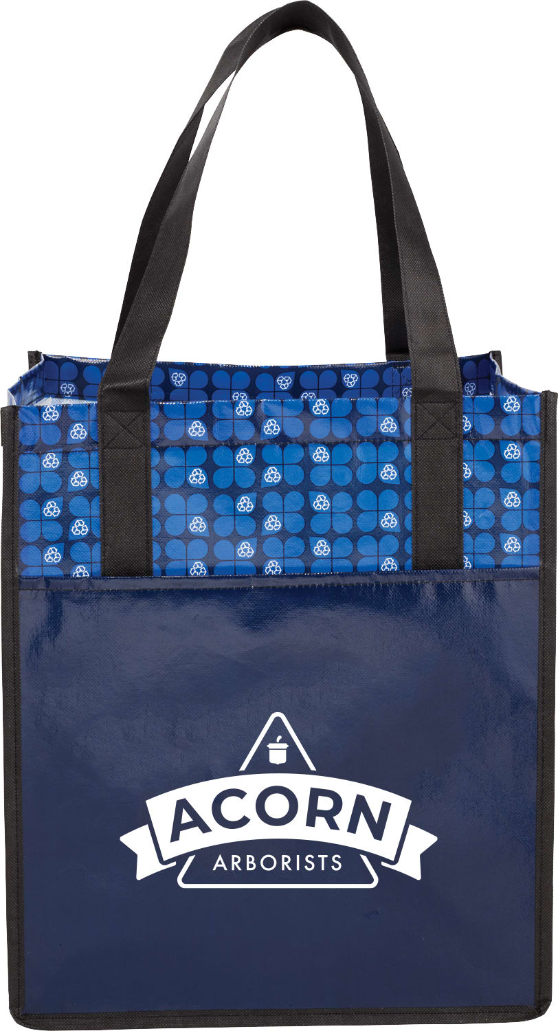 Big Grocery Laminated Non-Woven Tote