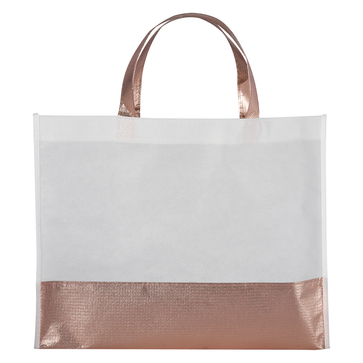 Flair Metallic Accent Non-woven Tote Bag