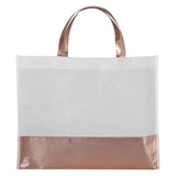 Flair Metallic Accent Non-woven Tote Bag
