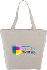 Maine 8oz Cotton Canvas Zippered Tote