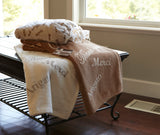 Thank You Velvafur Throw (Laser Patch)