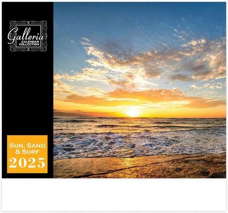 Galleria Wall Calendar 2025 Sun Sand & Surf