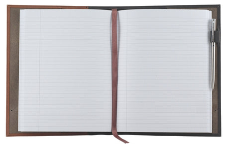 Book Cover 2tone brown simuleather with journal