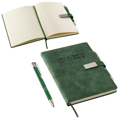 Thesis Hardcover Journal with Magnetic Closure & Pen