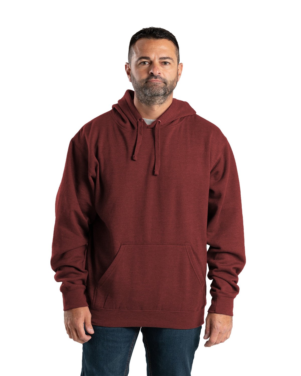 000109 Berne Apparel Men's Signature Sleeve Hooded Pullover