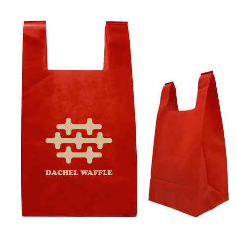 Reusable T-shirt Style Non-woven Tote Bag