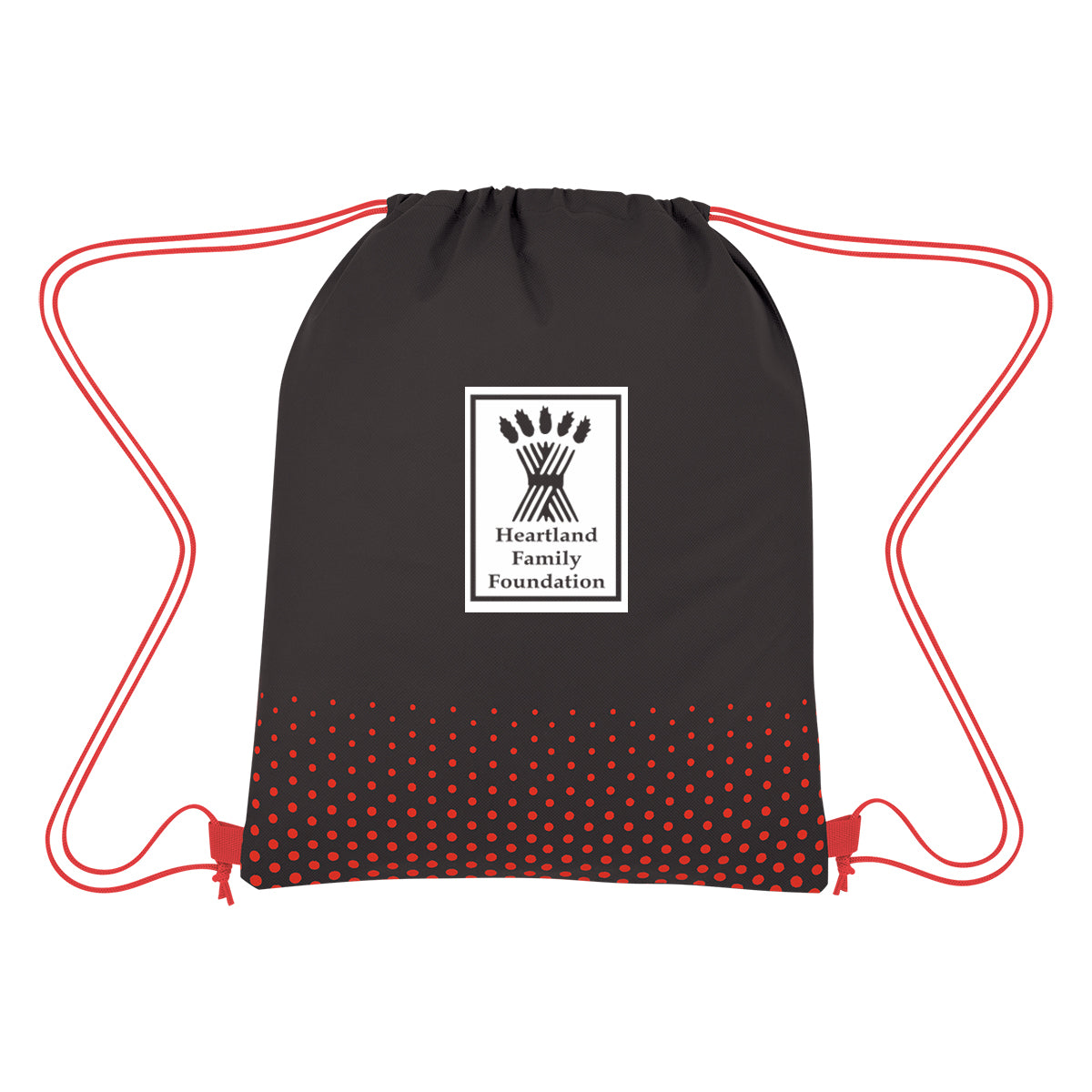 Connect The Dots Non-woven Drawstring Bag