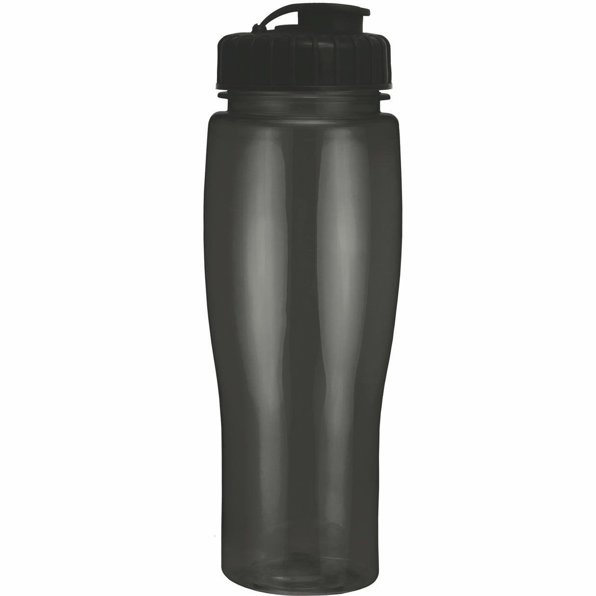 24 Oz. Contour Translucent Bottle w/ Flip Top Lid