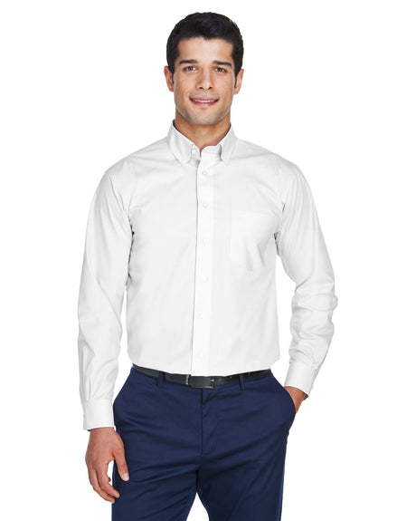 DEVON AND JONES Men's Crown Collection® Solid Broadcloth Woven Shirt