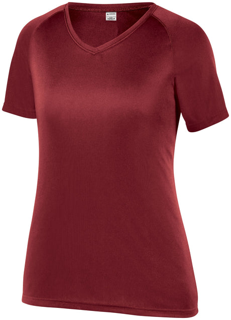 Ladies Attain Wicking Raglan Sleeve Tee