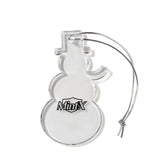 Snowman Shaped USA Made Acrylic Ornament
