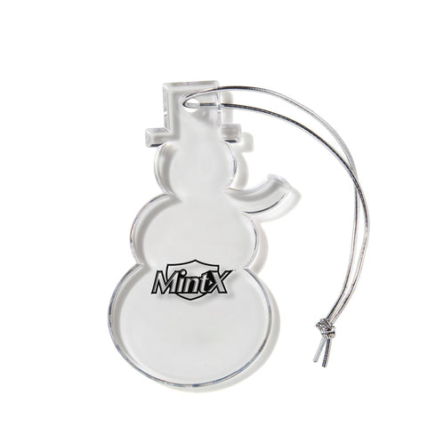 Snowman Shaped USA Made Acrylic Ornament