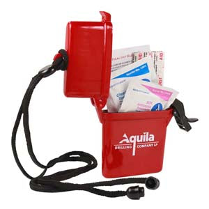 "EZ Carry" 9-Piece First Aid Kit w/Breakaway & Adjustable Lanyard