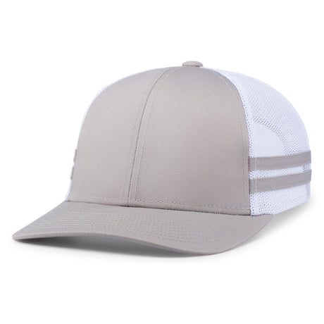 Low-Profile Stripe Trucker Cap