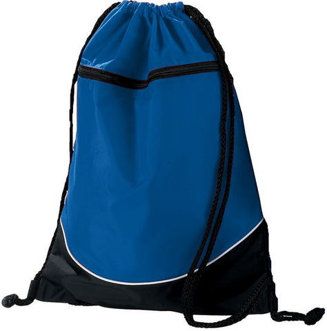Tri-Color Drawstring Backpack