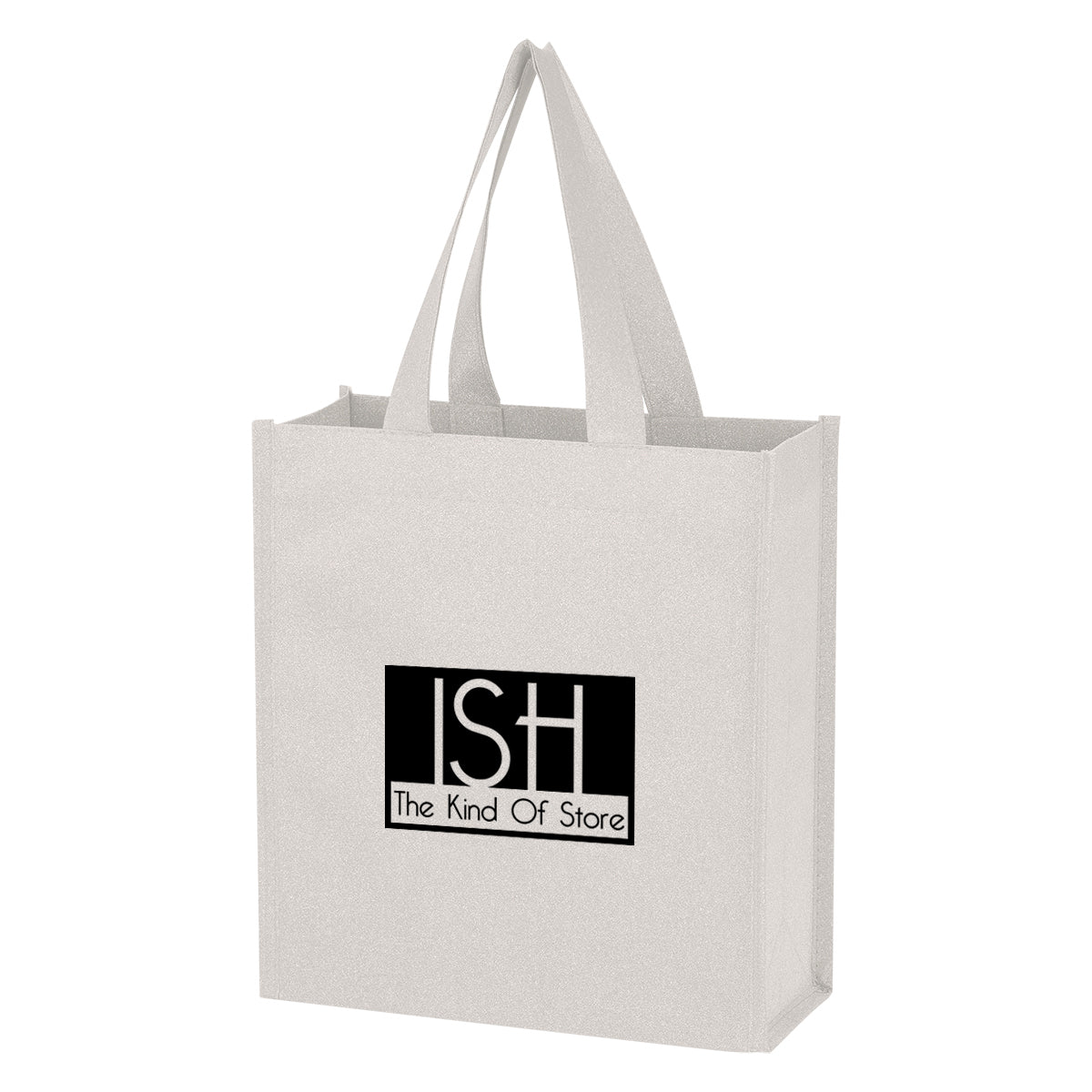 Monroe Mini Non-woven Glitter Tote Bag