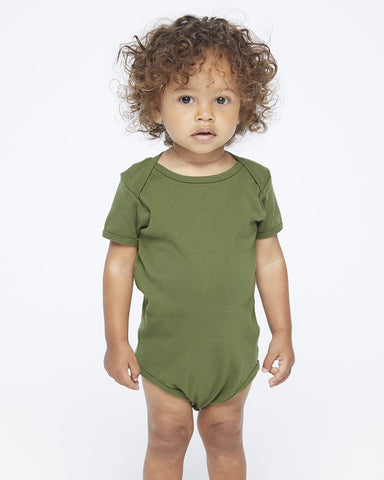 American Apparel Infant Baby Rib Bodysuit