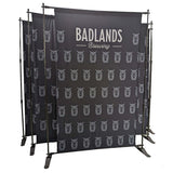 24 Hr Express Ship- 5' Exhibitor Expanding Display Kit, Media Wall Backdrop with Full Color Graphics