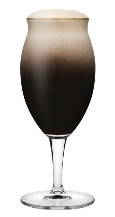 Waterloo 13.75oz clear glass stemmed craft pilsner