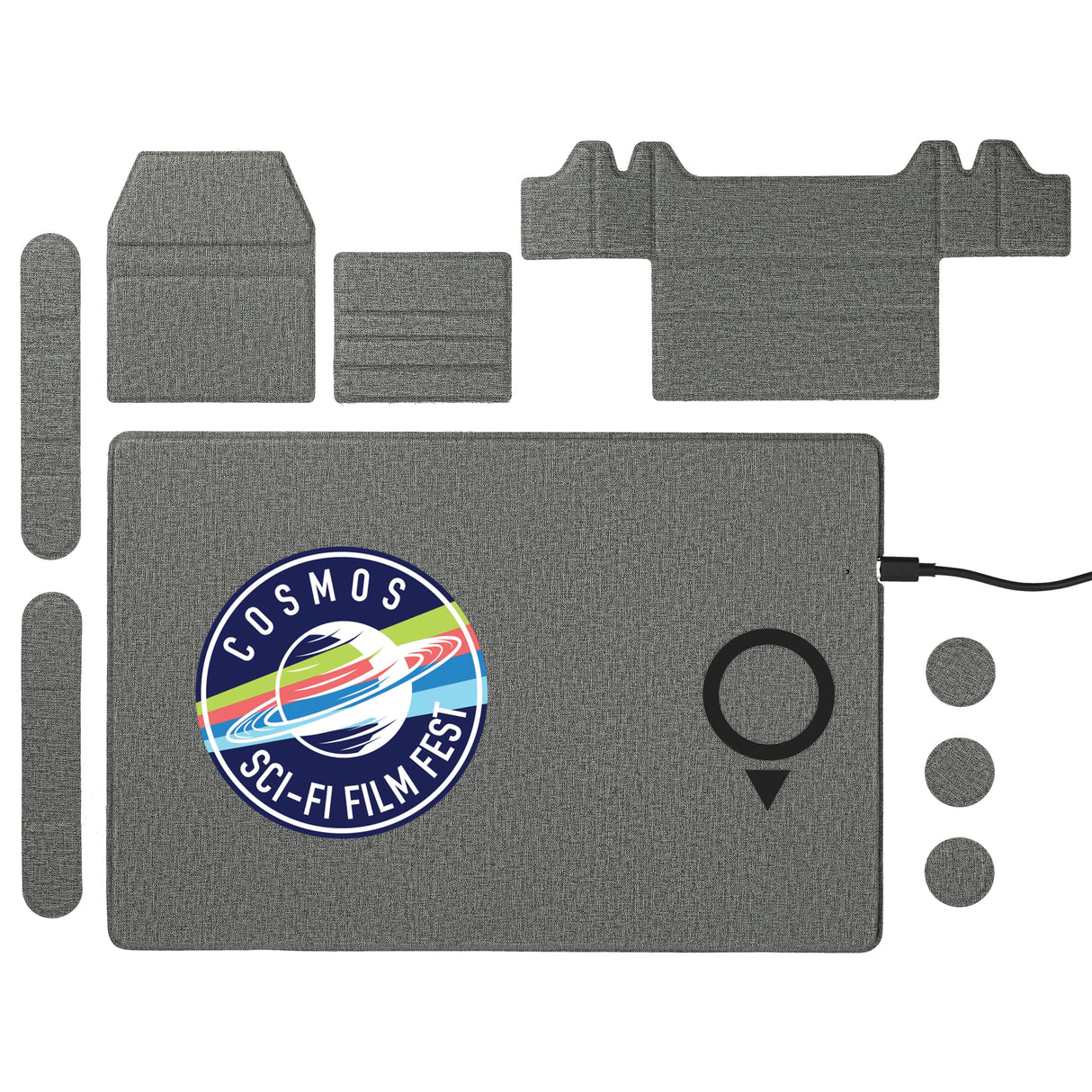 MagClick Fast Wireless Charging Desk Organizer