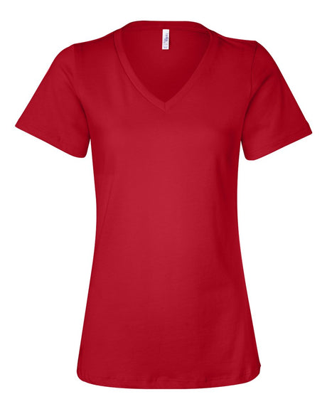 Bella+Canvas® Women's Relaxed Jersey V-Neck Tee