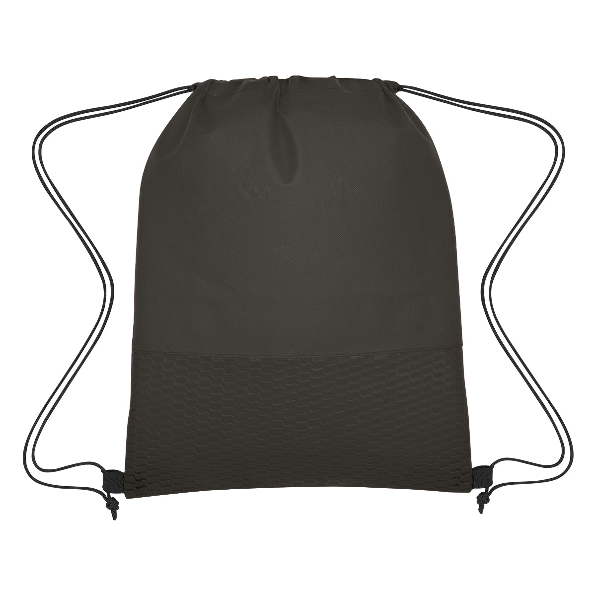 Wave Design Non-woven Drawstring Bag