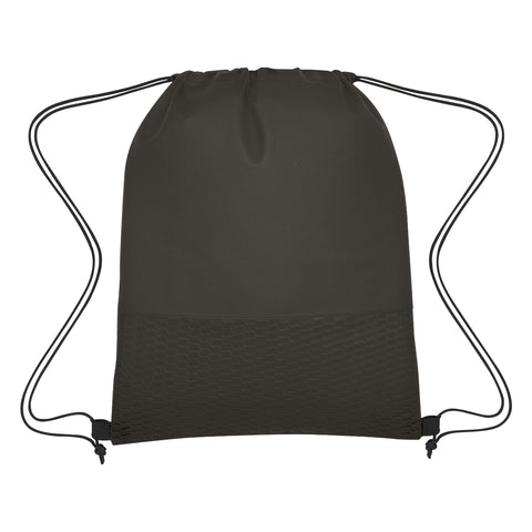Wave Design Non-woven Drawstring Bag